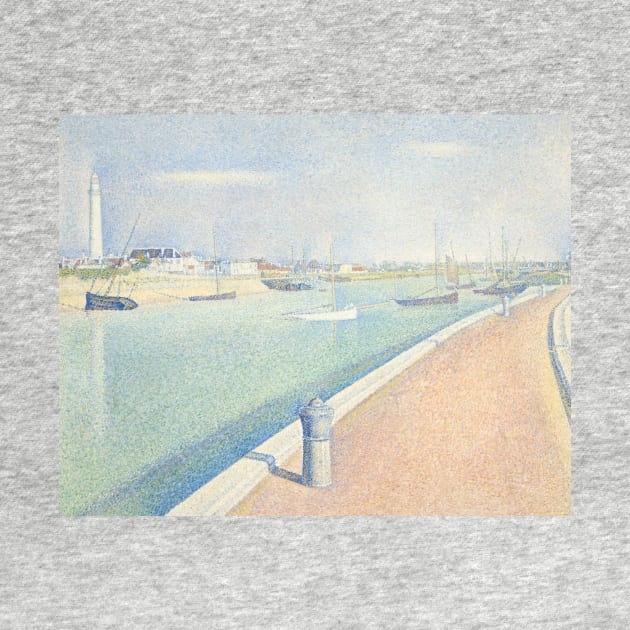 The Channel of Gravelines, Petit Fort Philippe by Georges-Pierre Seurat by Classic Art Stall